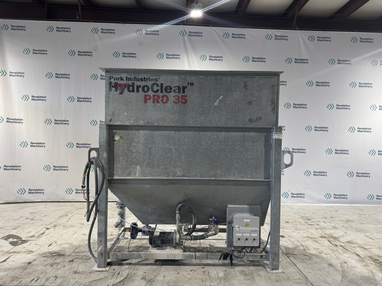 Park Industries HydroClear Pro 35 Water Recycling System, 2023 - Stone Shop Water Clarification System - 35 GPM - PLC Controls
