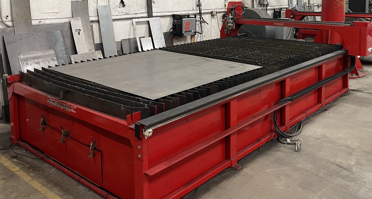 5' x 10' DynaTorch XLS Plasma Cutting Table, 2015 - 65 Amp Hypertherm Powermax 65