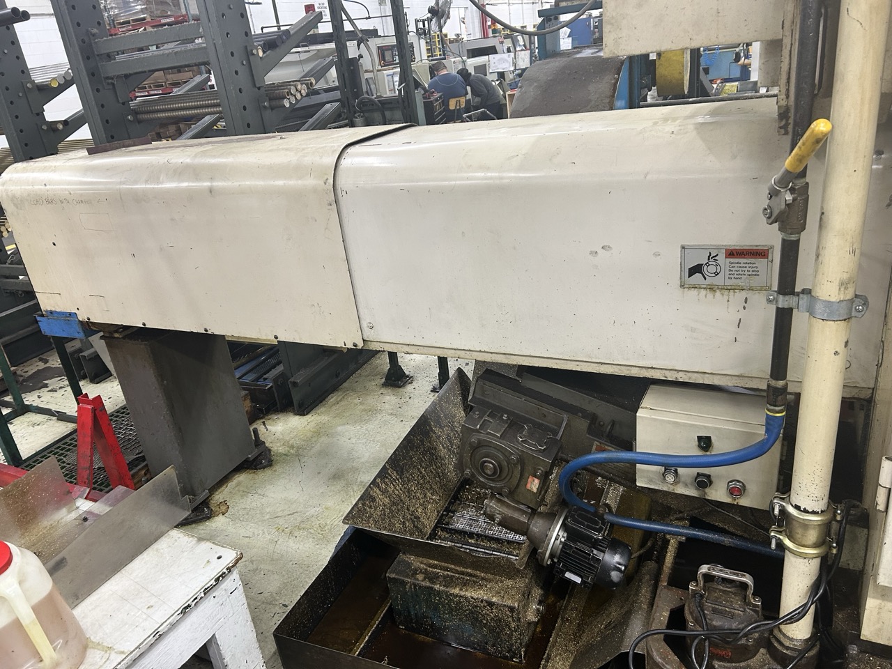 Mitsubishi M-T35E CNC Multi-Spindle Automatic Lathe, 1995 - Chip Conveyor, Bar Feeder - Image 10