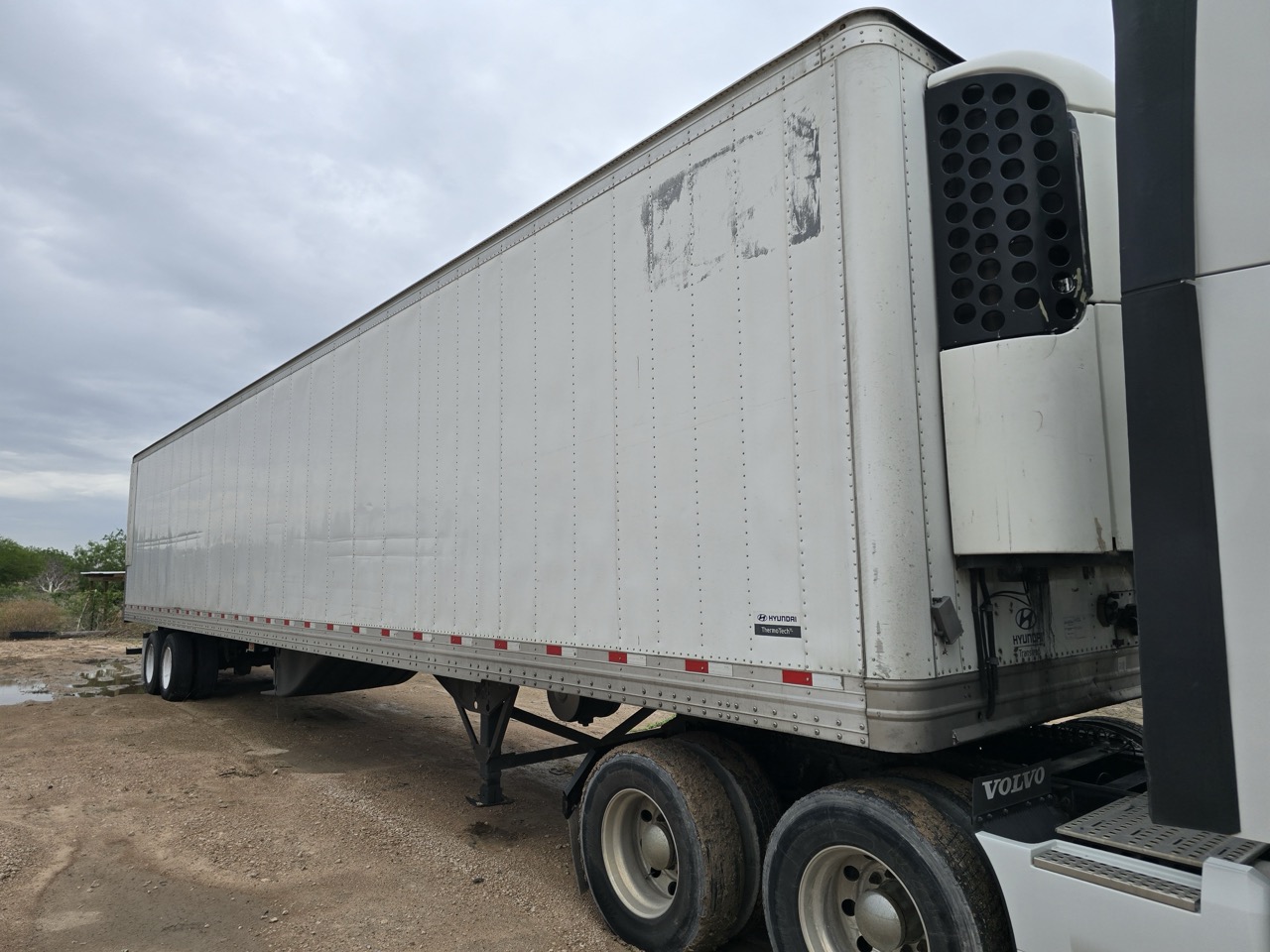 Hyundai Translead 53' Reefer Trailer, 2016 - Thermo King SB-210 - Air Ride - Swing Doors