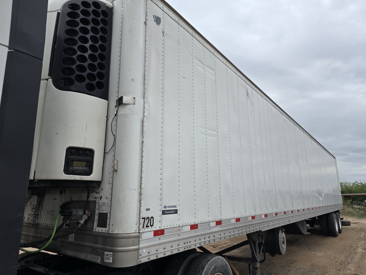Hyundai Translead 53' Reefer Trailer, 2016 - Thermo King SB-210 - Air Ride - Swing Doors - Image 4