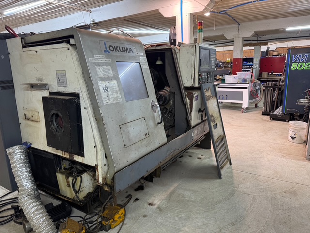 Okuma Captain L370MW CNC Lathe, 2006 - Tail Stock, Live Tooling - Image 2