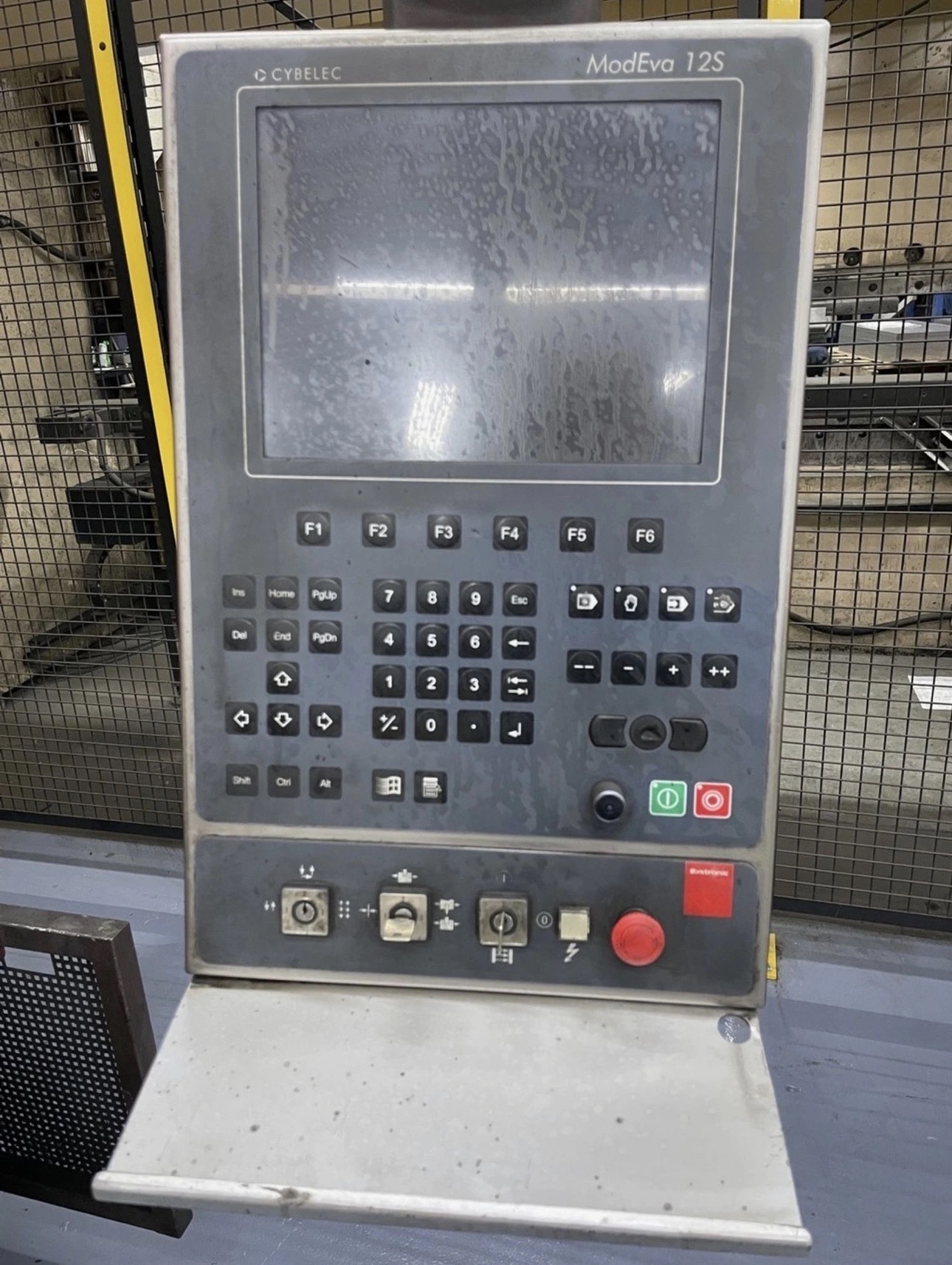 320 Ton x 13' Bystronic PR 320X4100 Hydraulic Press Brake, 2007 - 6 Axis Backgauge - Image 2