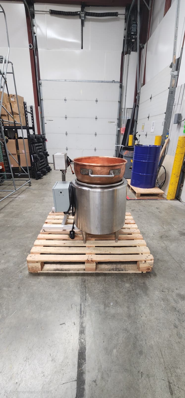 Savage Bros Co. ElectroStove Candy Stove, 2003 - With Copper Kettle - Image 2
