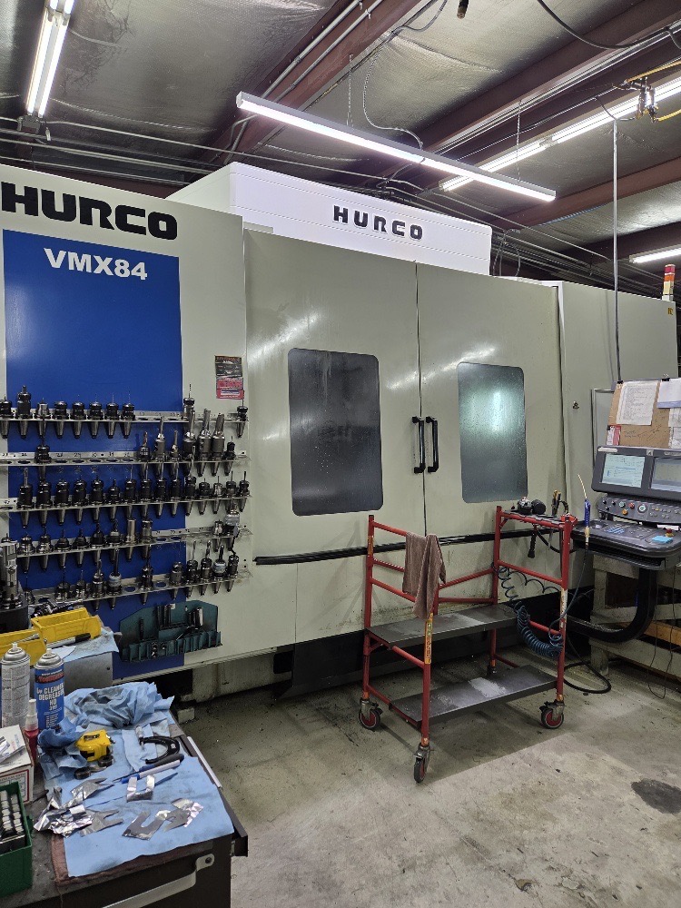 Hurco VMX-84/40T VMC, 2008 - TSC, DXF, Probing