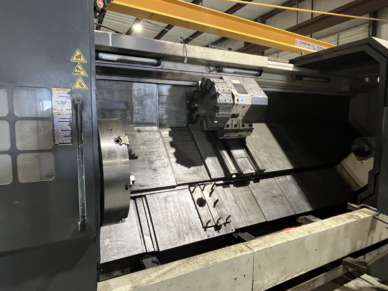 Chevalier FBL-530C CNC Slant‑Bed Lathe, 2012 - Steady Rest, Tailstock, 12.5" Bore - Image 10