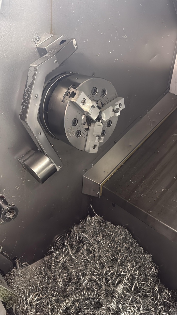 Haas SL-30 CNC Lathe, 2006 - Bar Feeder, Live Tooling - Image 6
