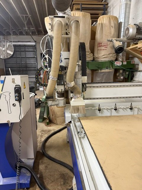 5' x 10' Limtech Industries C510D CNC Router, 2018 - 12 HP HSD Spindle, Syntec Control, Dust Tech Collection System - Image 3