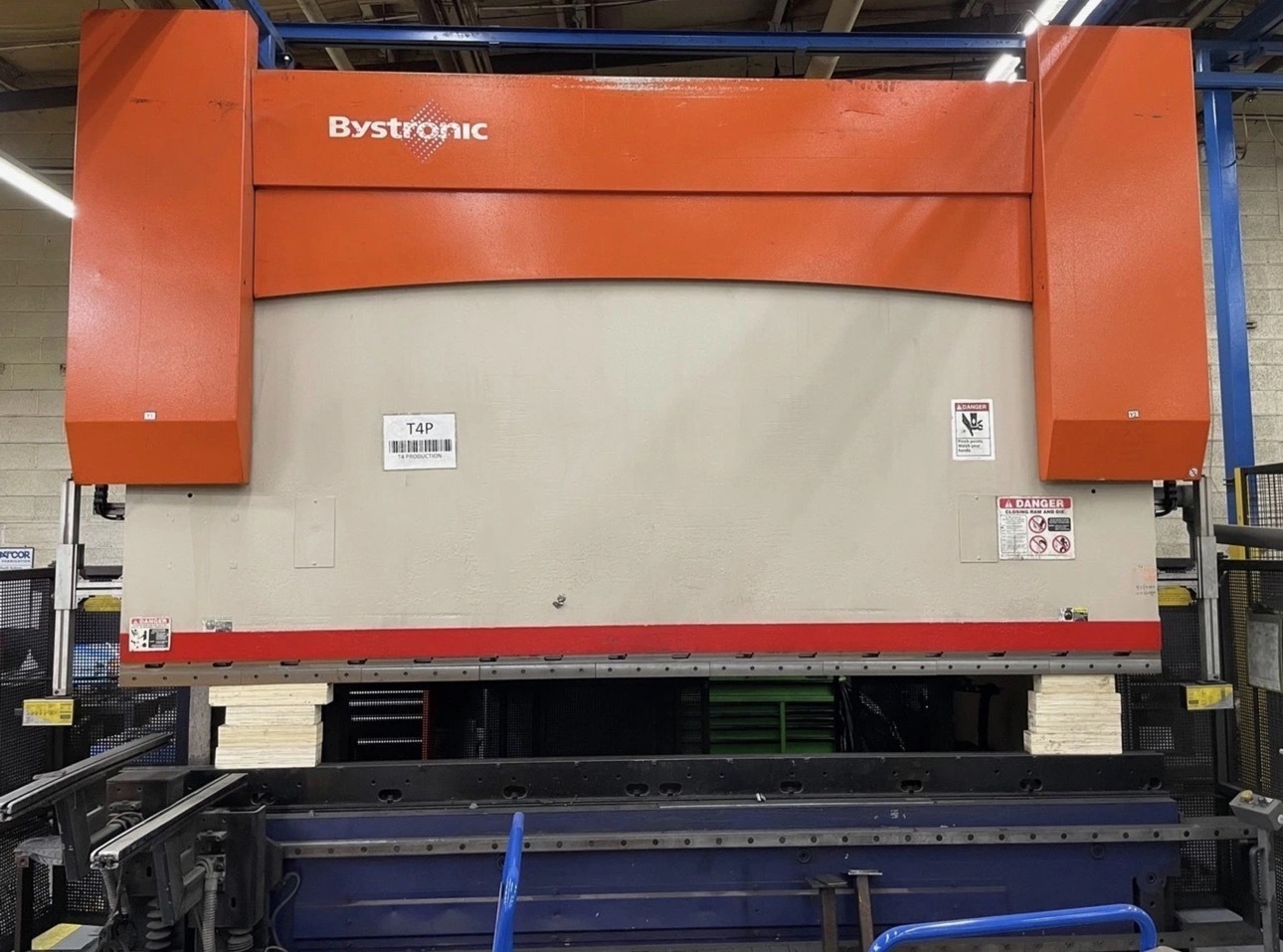 320 Ton x 13' Bystronic PR 320X4100 Hydraulic Press Brake, 2007 - 6 Axis Backgauge - Image 5