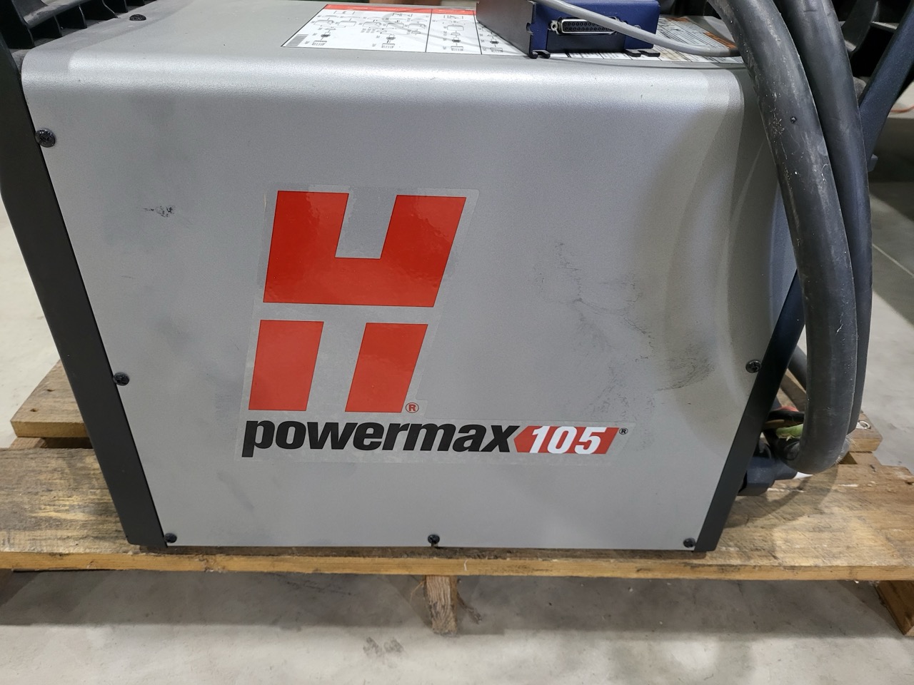 5' x 10' EZ Cut 8000-HT-PM105 Plasma Cutter, 2017 - Hypertherm Powermax 105, 105 Amps - Image 7