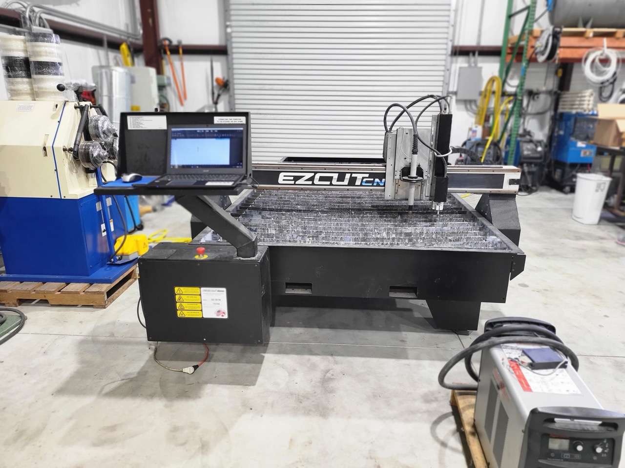 5' x 10' EZ Cut 8000-HT-PM105 Plasma Cutter, 2017 - Hypertherm Powermax 105, 105 Amps - Image 8