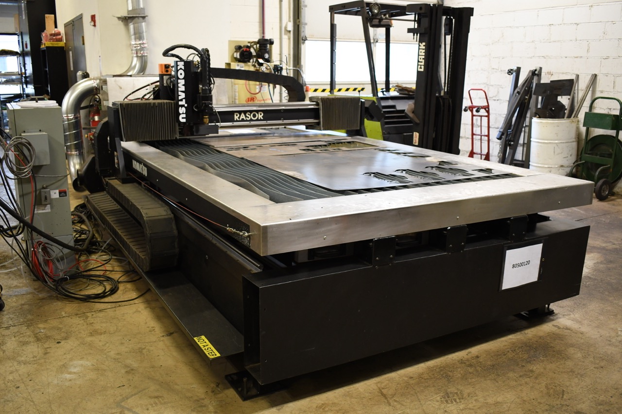 5' x 10' Komatsu Rasor KCR1251 Plasma, 1999 - Factory Rebuilt in 2025 - Image 3