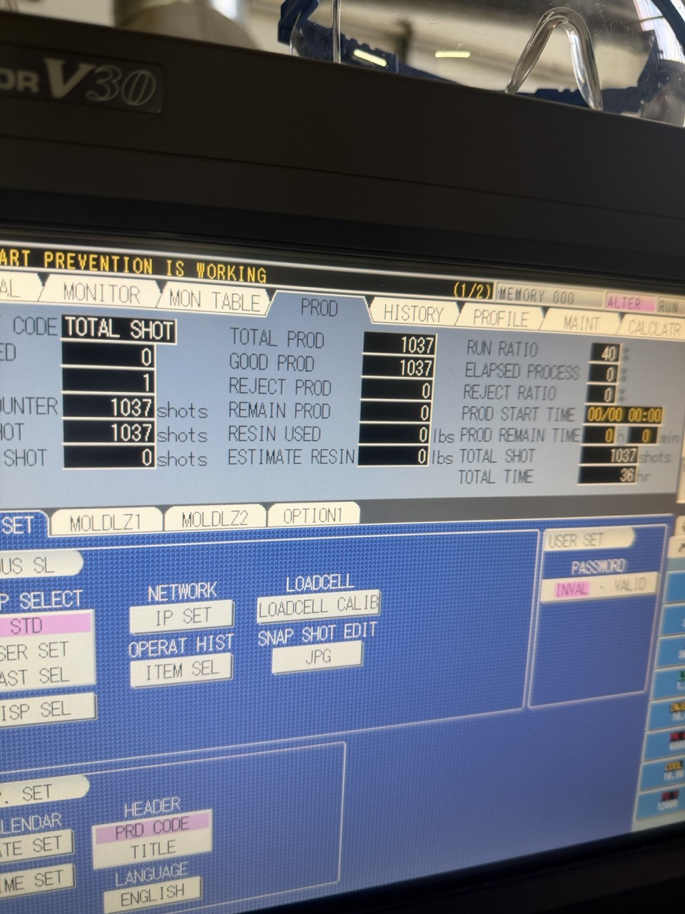 65 Ton Toshiba EC65NIIV30-1.5B Electric Injection Molding Machine, 2008 - 2.9 Oz. - Image 3