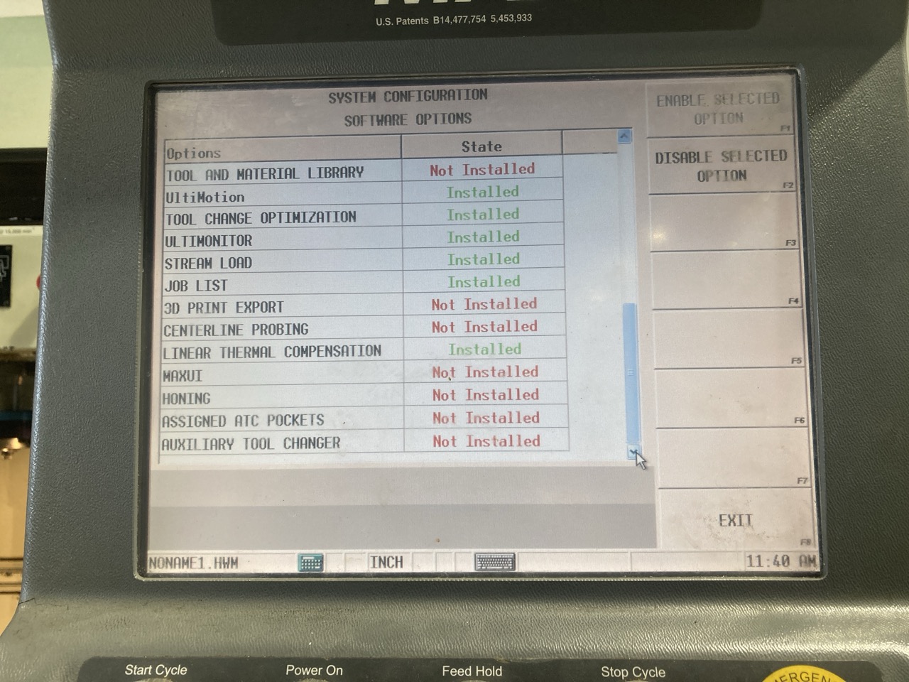 Hurco TMM8 Live Tool CNC Lathe, 2009 - Bar Feed, Tooling Included - Image 13