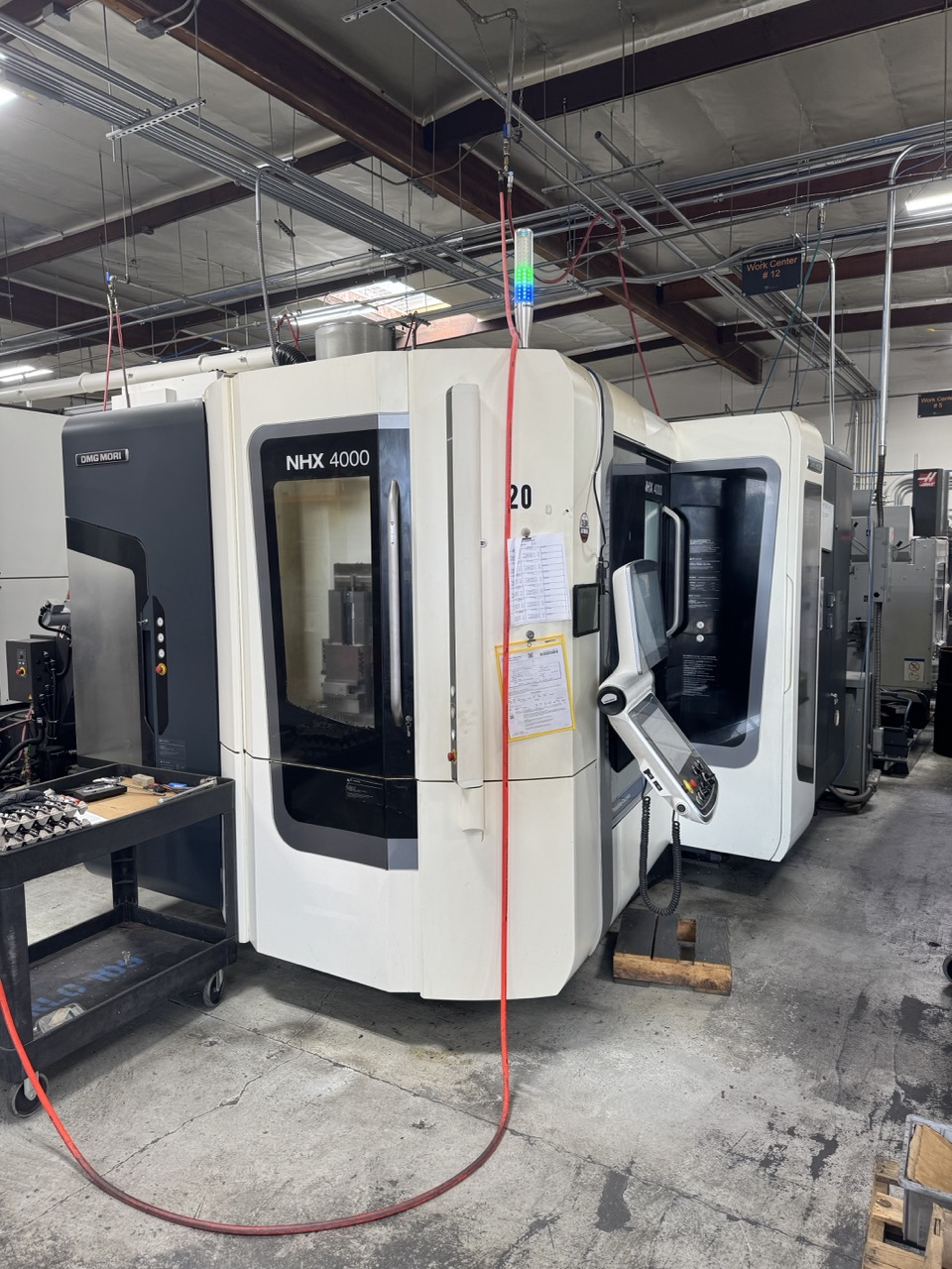 DMG NHX-4000 HMC, 2019 - 15,000 Rpm