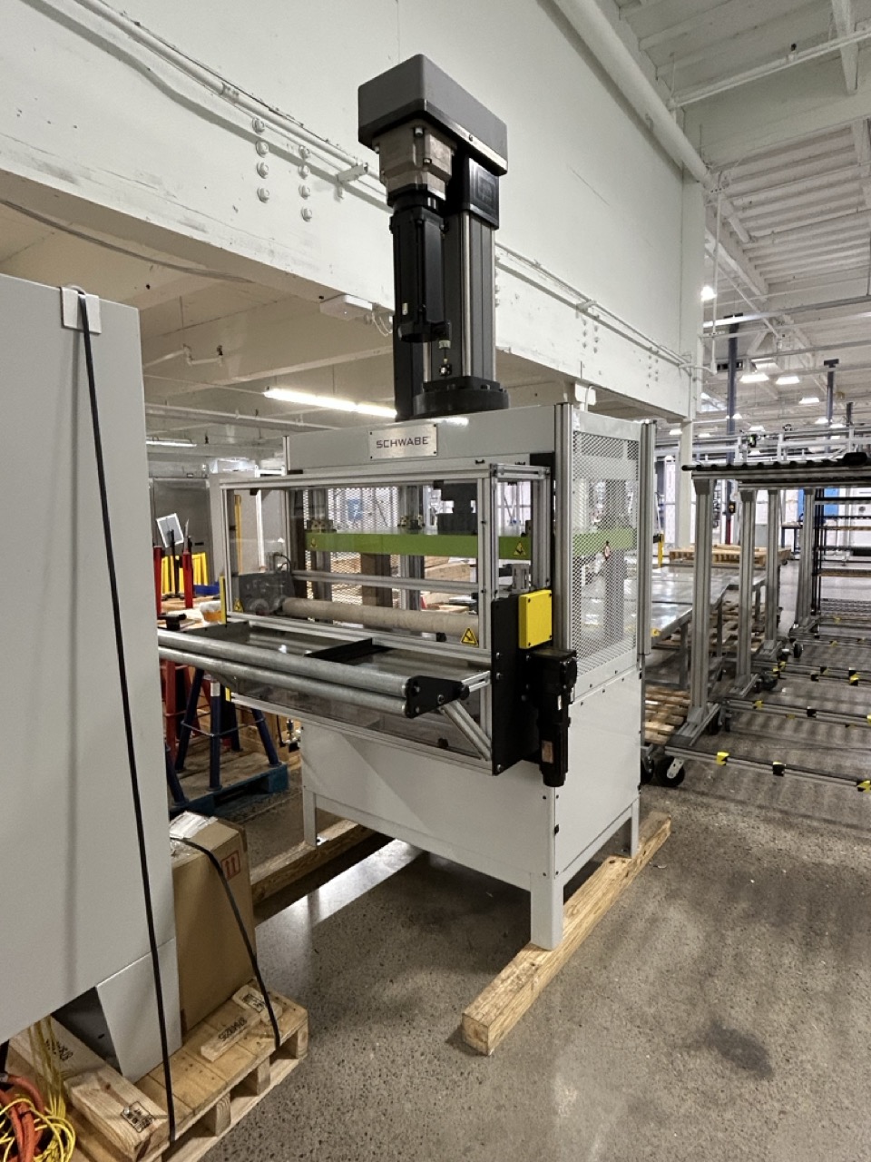 30 Ton Freeman Schwabe SEP30 Servo Electric Die Cutting Press, 2025 - Infeed Nip Roll System, Programmable Servo Control