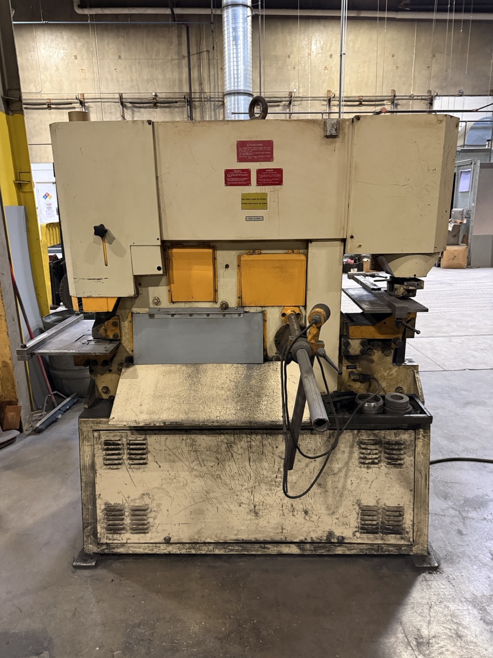 100 Ton Geka Hydracrop 100/A Hydraulic Ironworker- Variable Tooling Included - Image 7