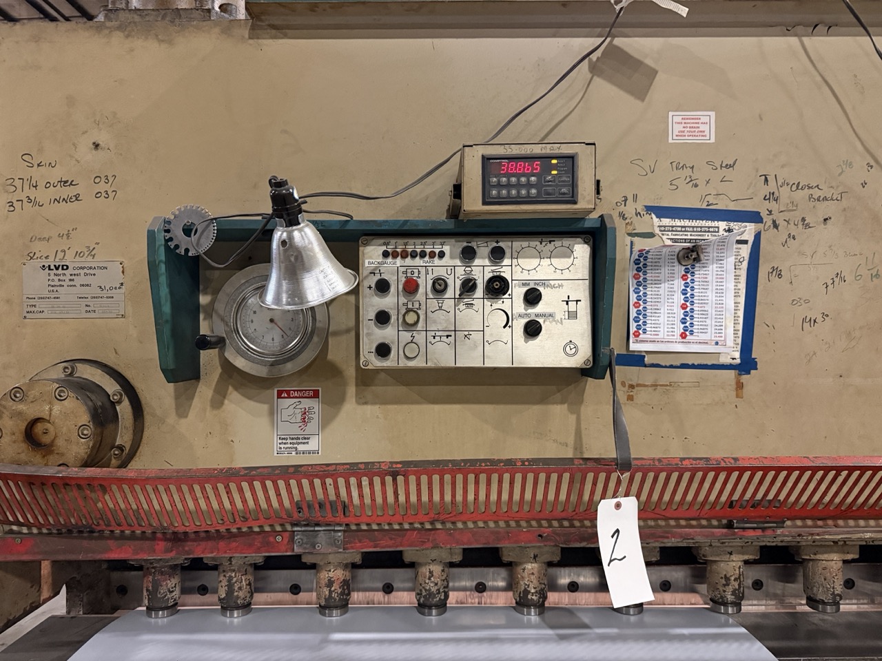 12’ X 1/2” LVD 12-OH-50, Hydraulic Shear - Image 24