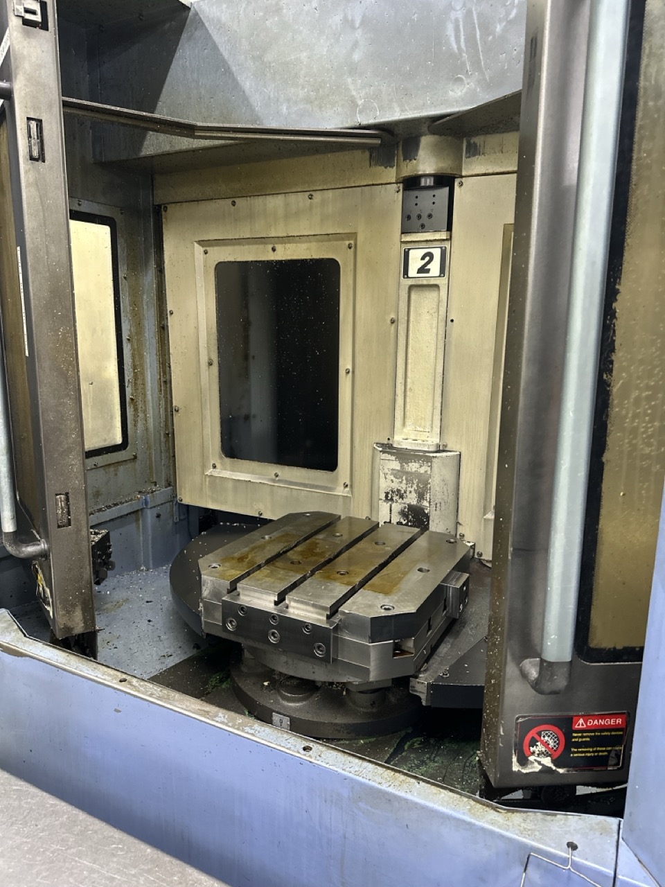 Doosan HP 5100 HMC, 2008 - Probe, TSC, 60 ATC - Image 2