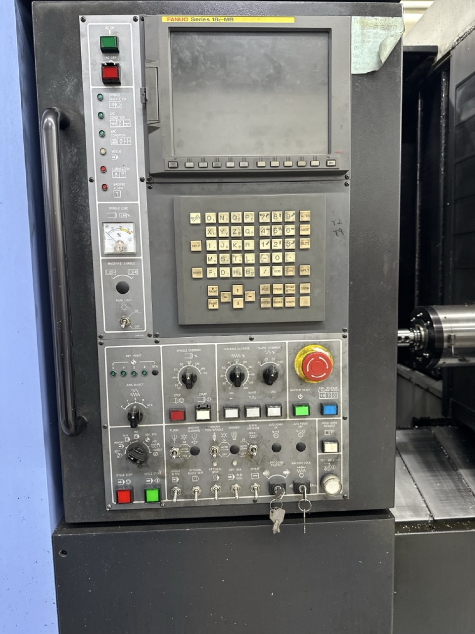Doosan HP 5100 HMC, 2008 - Probe, TSC, 60 ATC - Image 3