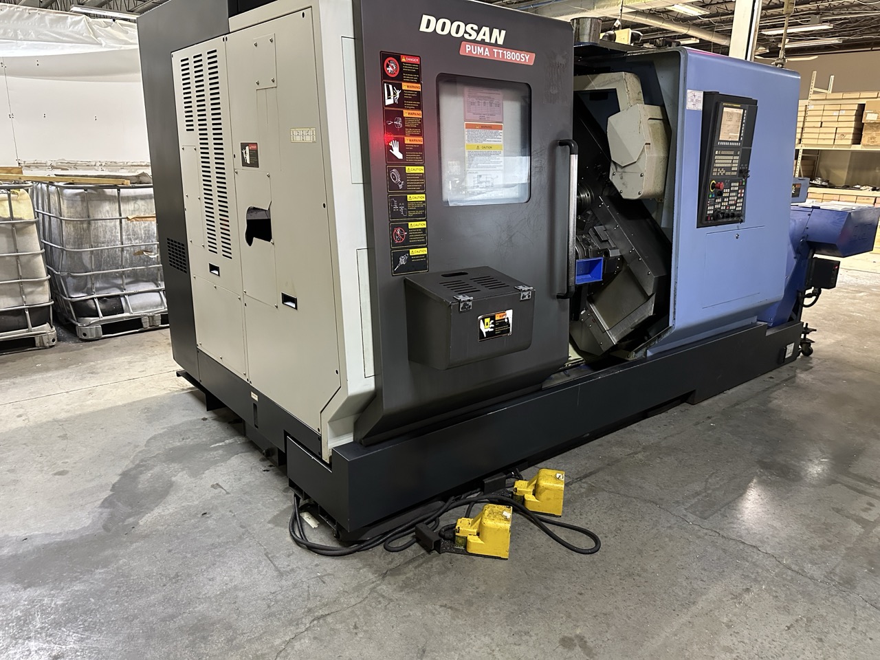 Doosan Puma TT-1800SY Multi-Axis CNC Lathe, 2014 - Parts Catcher, Tool Pre-setter - Image 10
