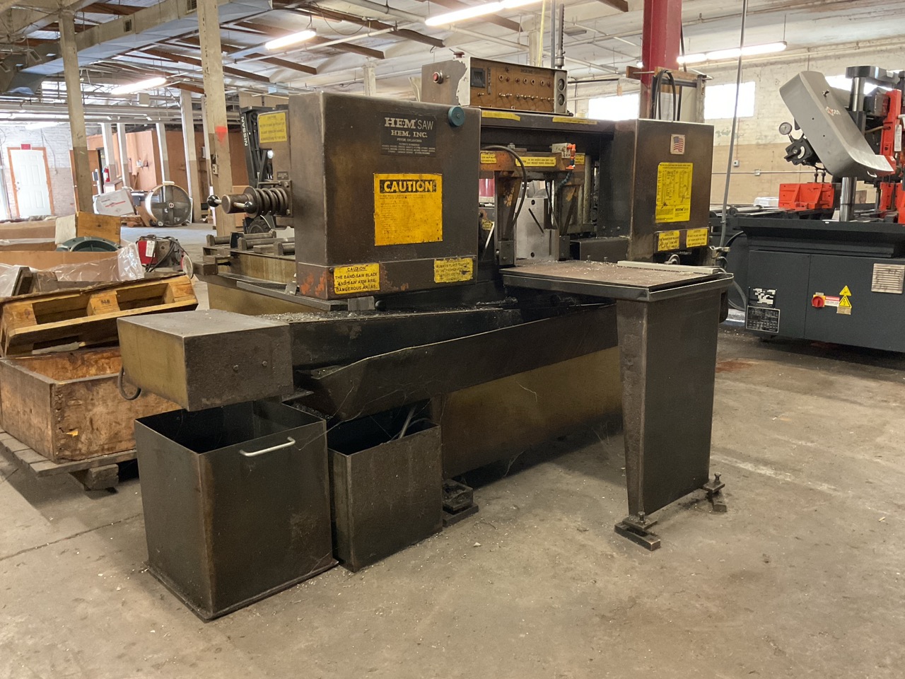 HEM H101A Automatic Horizontal Band Saw 12.75″ X 12.75″ - Image 2