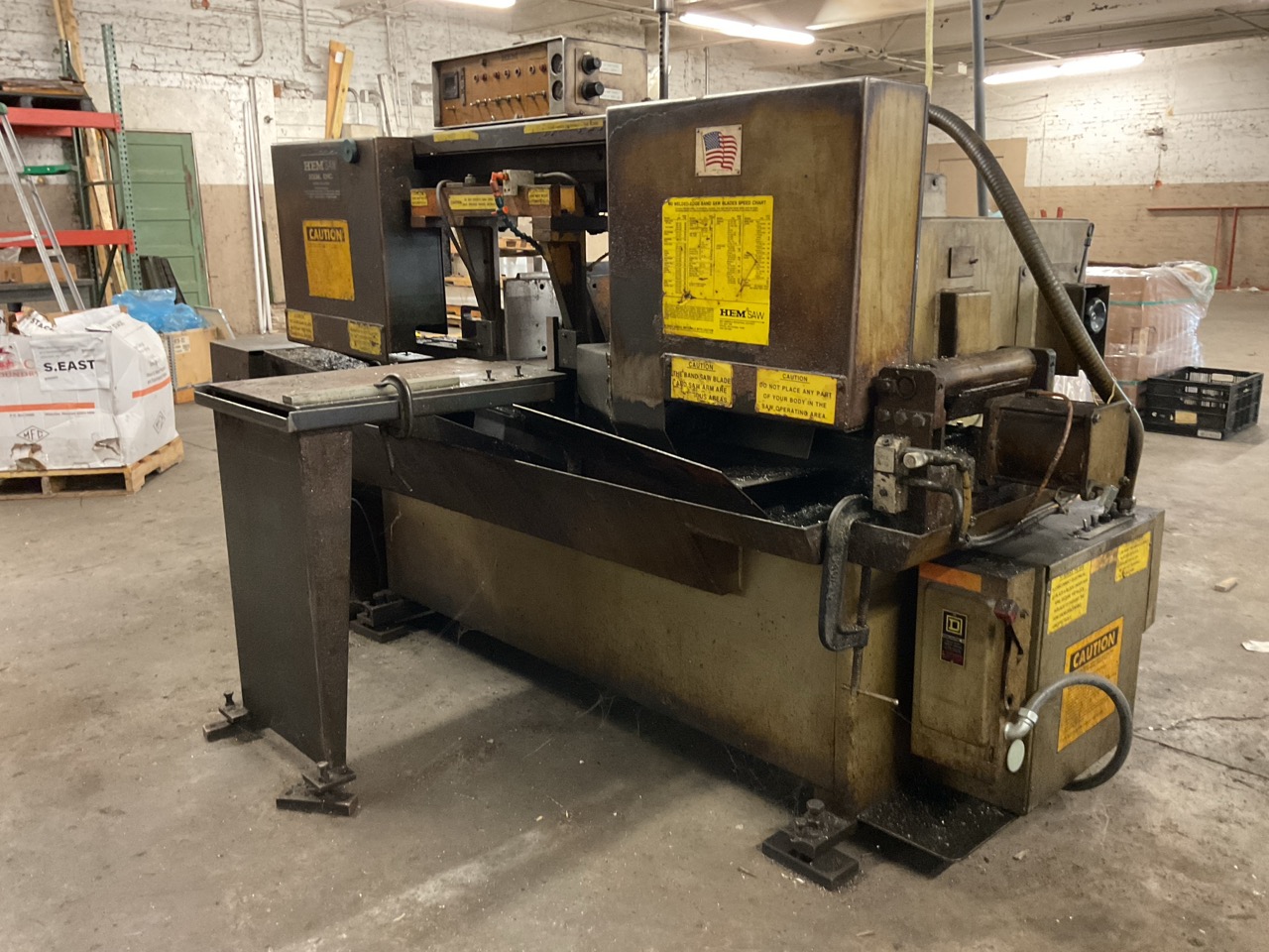 HEM H101A Automatic Horizontal Band Saw 12.75″ X 12.75″ - Image 3