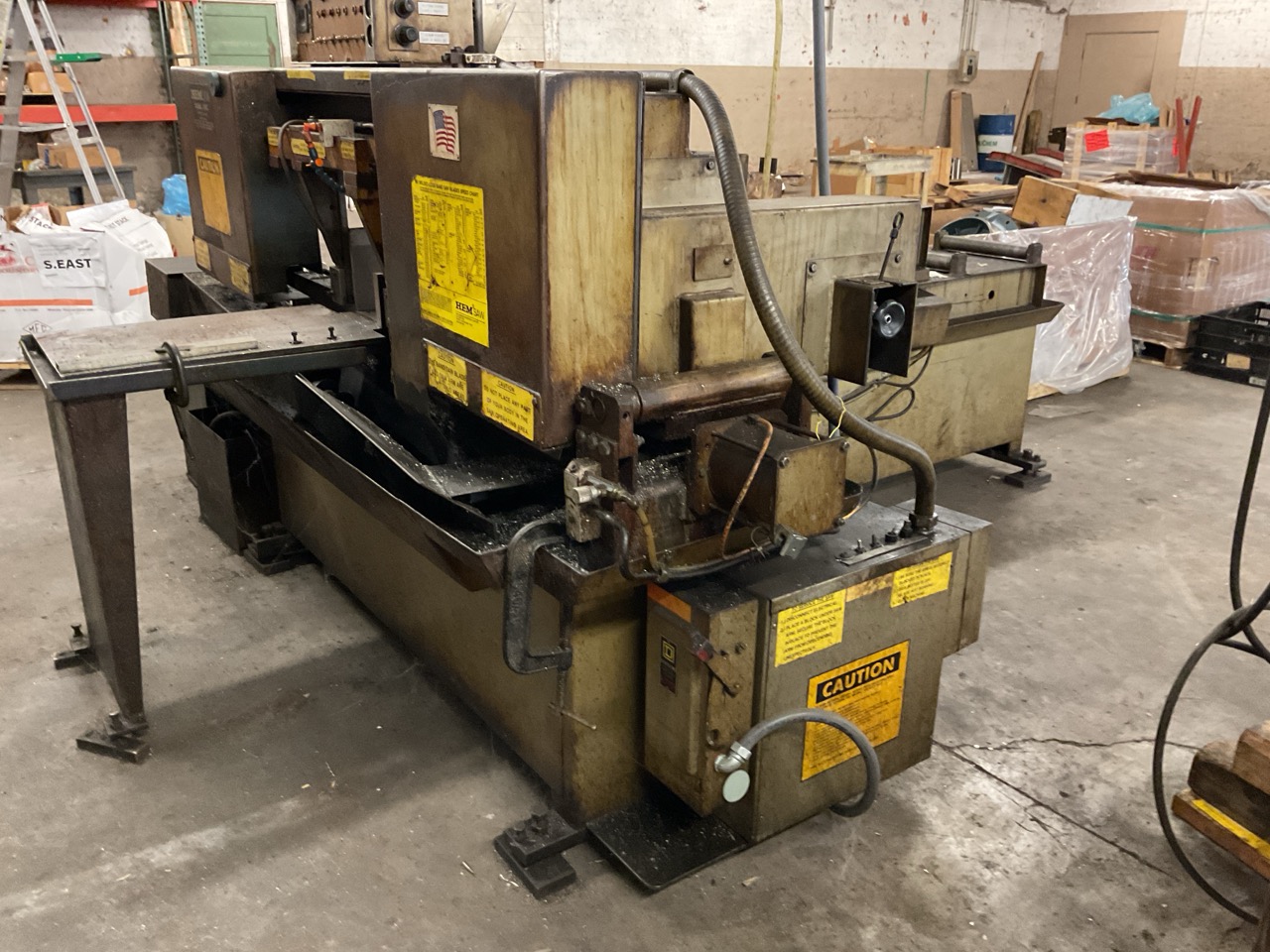 HEM H101A Automatic Horizontal Band Saw 12.75″ X 12.75″ - Image 14