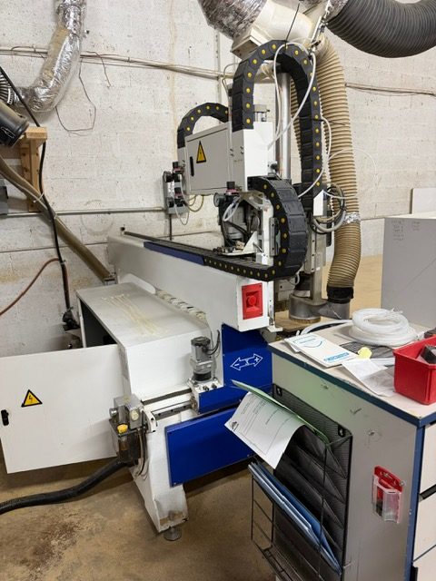 5' x 10' Limtech Industries C510D CNC Router, 2018 - 12 HP HSD Spindle, Syntec Control, Dust Tech Collection System - Image 9