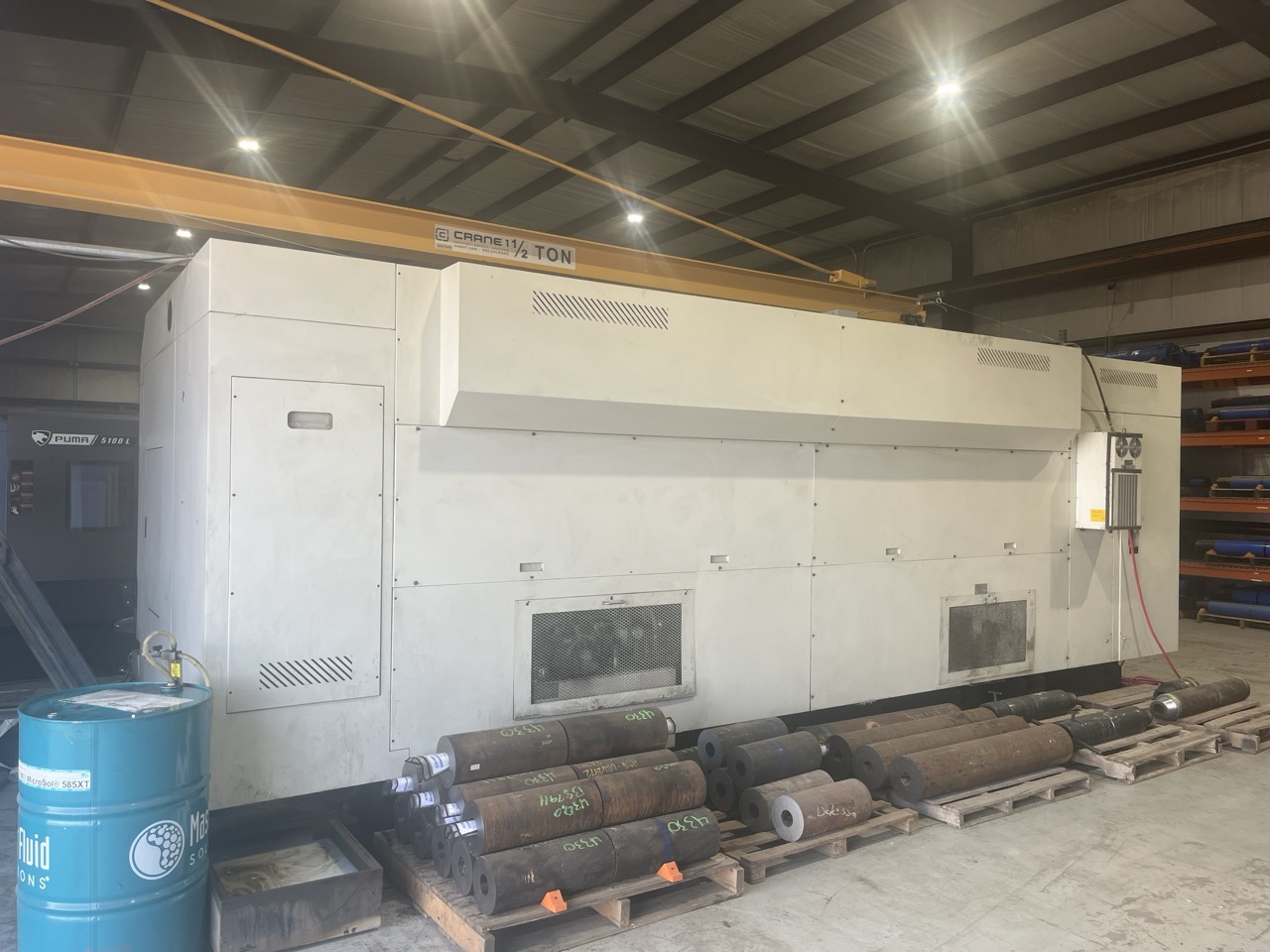 Chevalier FBL-530C CNC Slant‑Bed Lathe, 2012 - Steady Rest, Tailstock, 12.5" Bore - Image 12