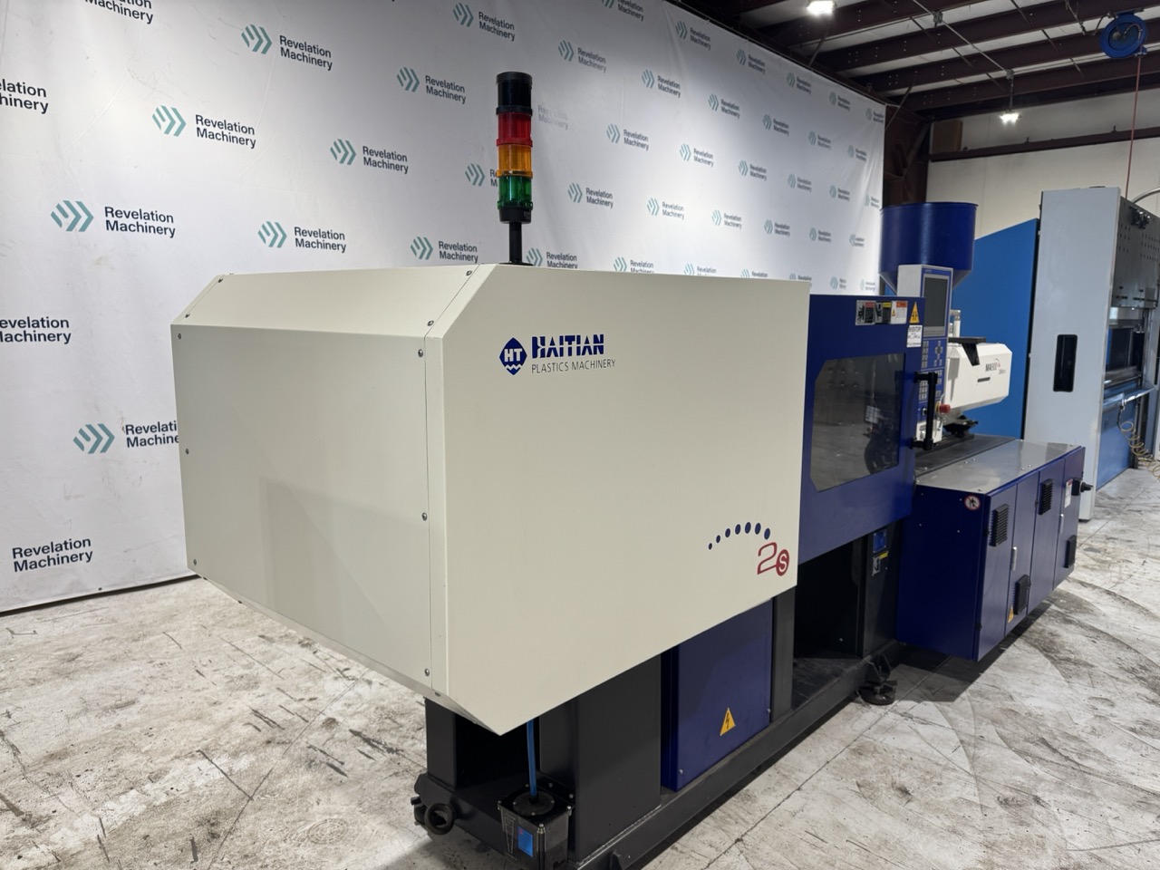 Haitian MA II S 900/280E Injection Molding Machine, 2020 - 90 Ton Servo Hydraulic Molder - Image 3