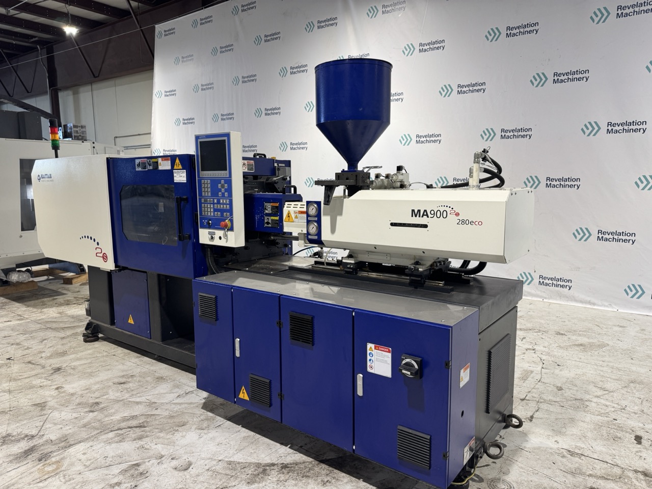 Haitian MA II S 900/280E Injection Molding Machine, 2020 - 90 Ton Servo Hydraulic Molder - Image 4