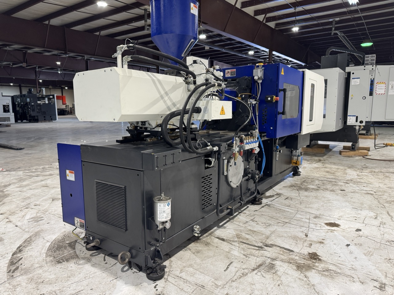 Haitian MA II S 900/280E Injection Molding Machine, 2020 - 90 Ton Servo Hydraulic Molder - Image 5