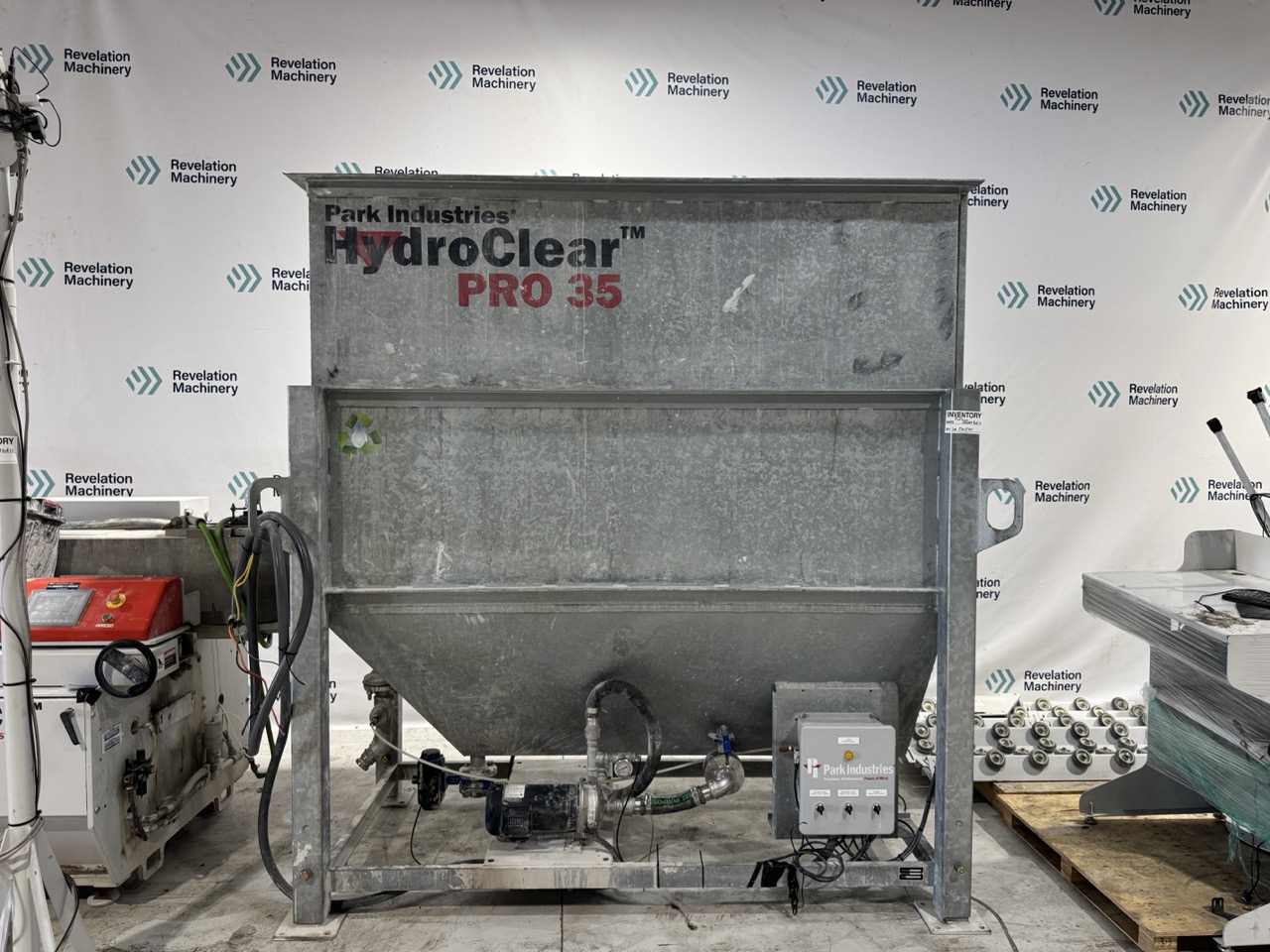 Park Industries HydroClear Pro 35 Water Recycling System, 2023 - Stone Shop Water Clarification System - 35 GPM - PLC Controls - Image 3