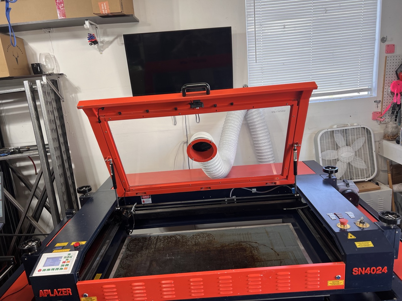 100 Watt AP Lazer SN4024 CO2 Laser, 2017