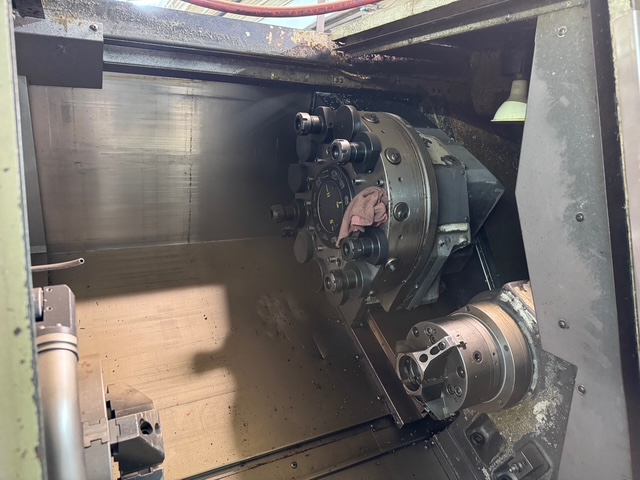 Okuma Captain L370MW CNC Lathe, 2006 - Tail Stock, Live Tooling - Image 14