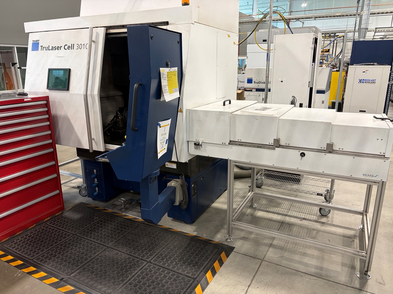 Trumpf TruLaser Cell 3010 Fiber Laser, 2011 - 3.5' x 2' Table, Chiller - Image 7