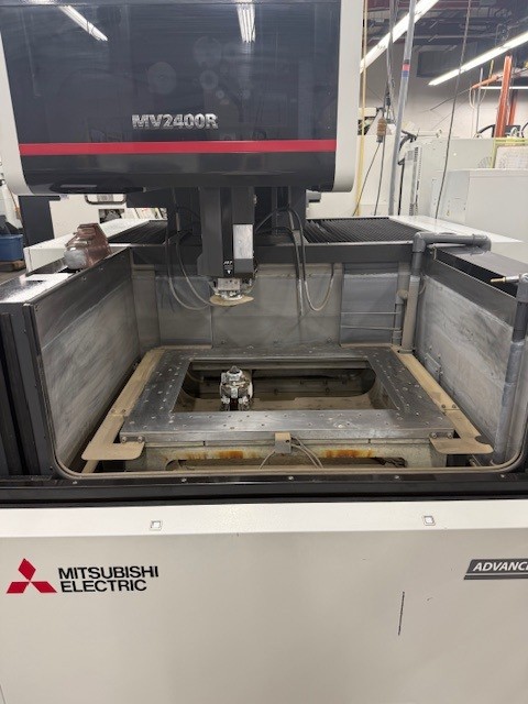 Mitsubishi MV-2400R Wire EDM, 2018 - Auto Threading, Wire Alignment Gauge - Image 2