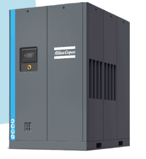 100 HP Atlas Copco GA75 Oil-Injected Rotary Screw Compressor with Integrated Dryer, - 460V, 125PSI, Unused!