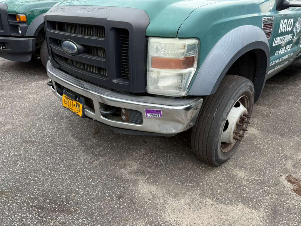 Ford F-550 Flatbed Truck, 2008 - 6.4L Power Stroke Diesel, DRW, Automatic, 11' Bed - Image 12