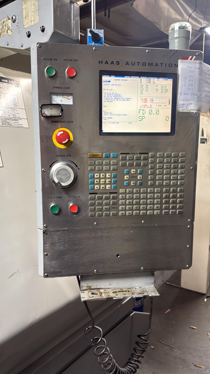 Haas SL-30 CNC Lathe, 2006 - Bar Feeder, Live Tooling - Image 10