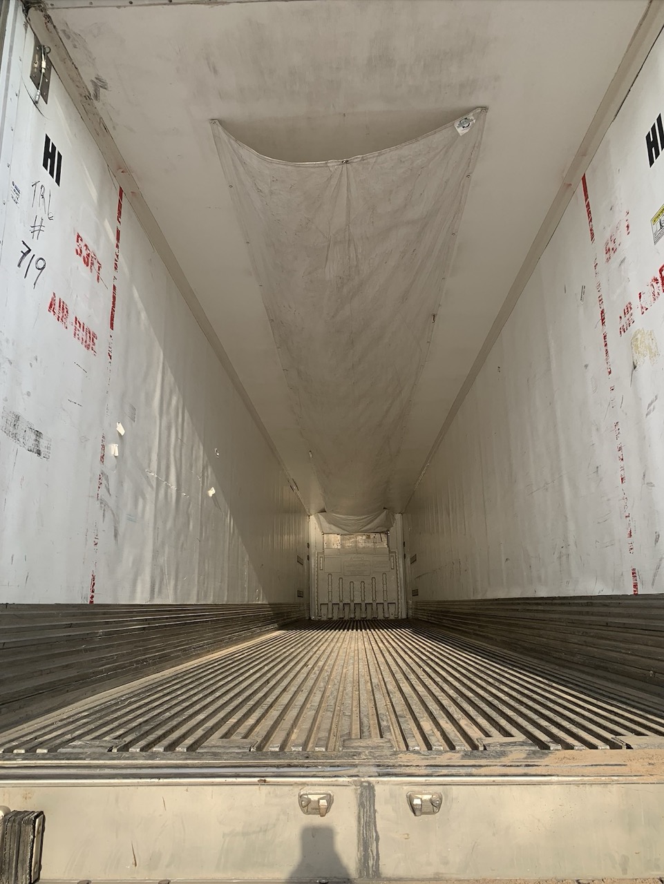 Hyundai Translead 53' Reefer Trailer, 2017 - Thermo King SB-210 - Air Ride - Swing Doors - Image 3