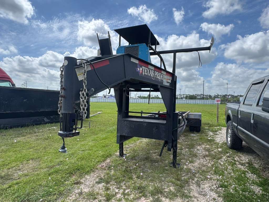 Texas Pride 8x20 Gooseneck Roll-Off Trailer, 2021 - 26,000 LB GVWR, Dual 12K Axles, Hydraulic Winch - Image 2