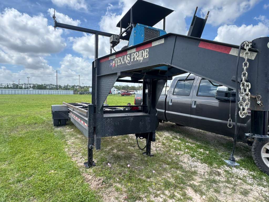 Texas Pride 8x20 Gooseneck Roll-Off Trailer, 2021 - 26,000 LB GVWR, Dual 12K Axles, Hydraulic Winch - Image 4
