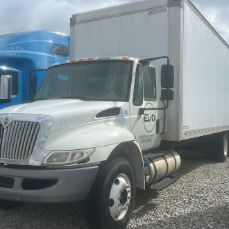 International 4300 Medium-Duty Straight Truck, 2018 – 24' Box Truck, Cummins Diesel, Allison Automatic
