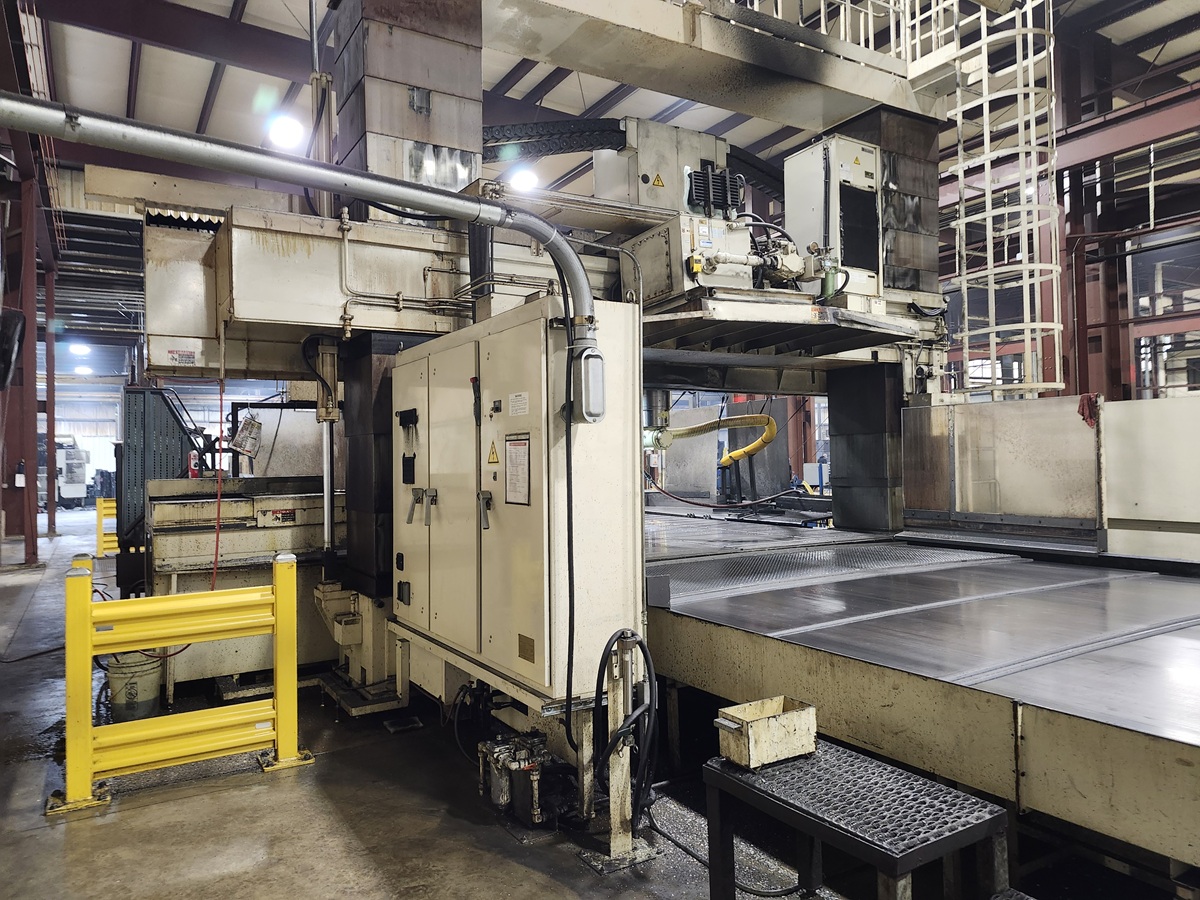 SNK RB-7VM CNC 5-Axis Bridge Mill, 2006 - Coolant Through Spindle