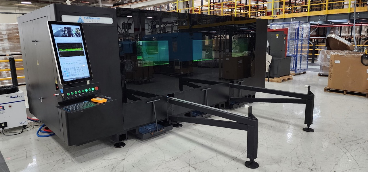 3000 Watt Full Spectrum VLF Fiber Laser, 2025 - 5' x 10' Table
