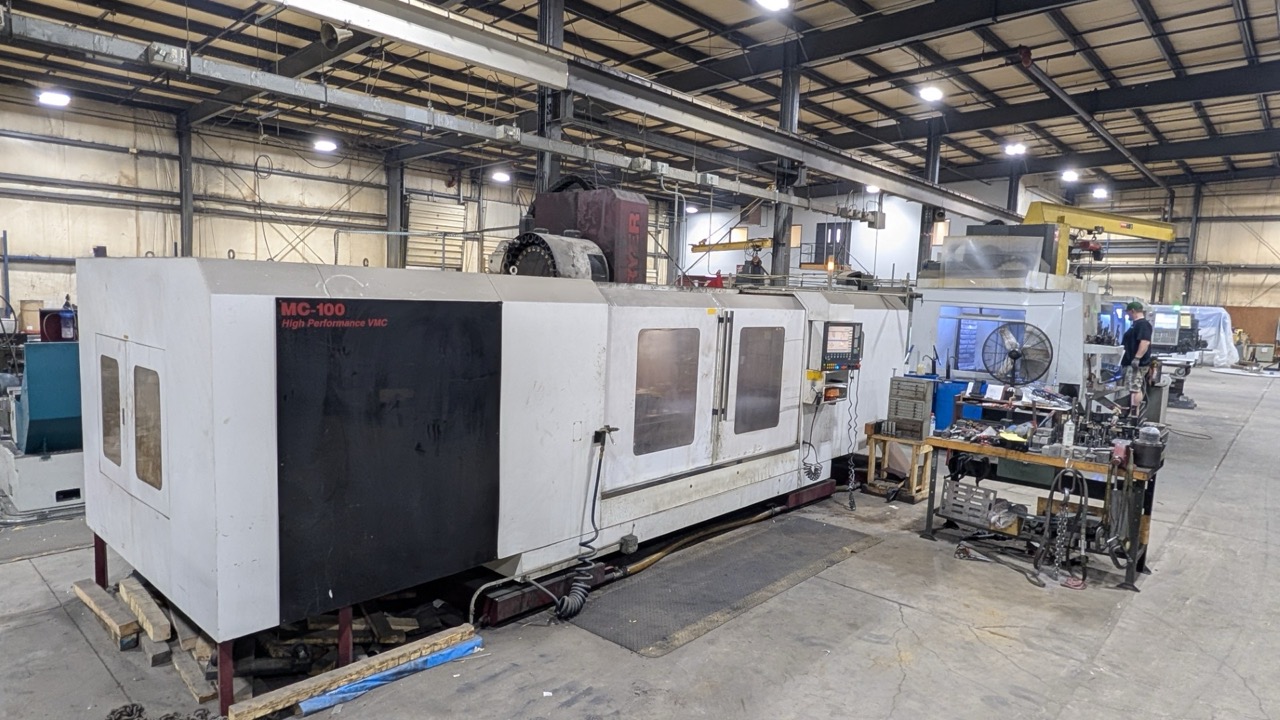 Fryer MC-100 CNC VMC, 2015 - Videos Available