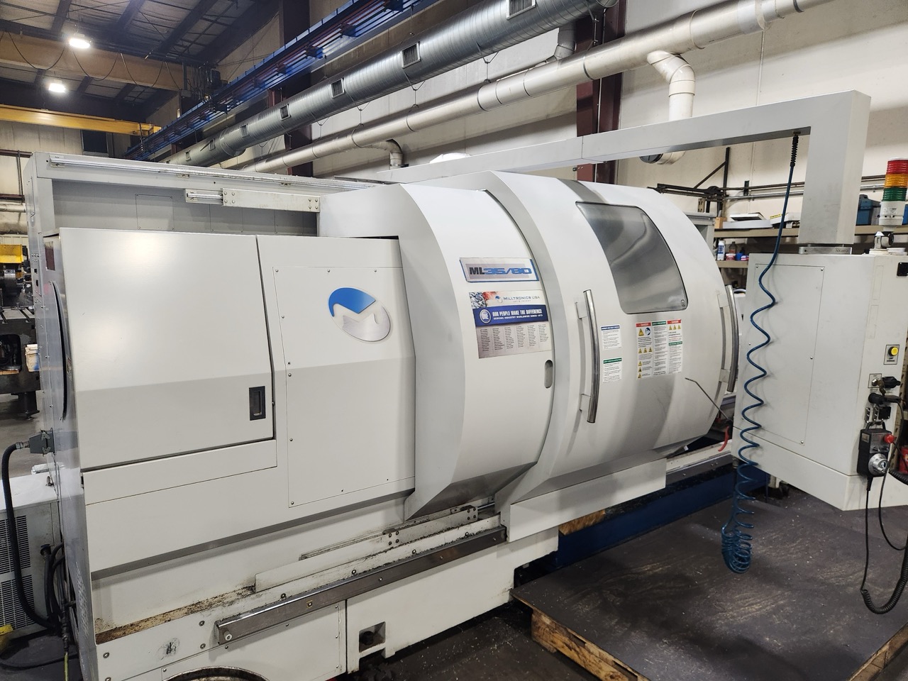 Milltronics ML35/80 CNC Combination Lathe, 2015 - Tailstock