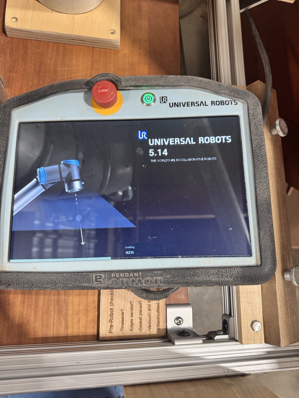 Universal Robots UR5e Cobot Robot, 2022 - Includes Robotiq Sanding Kit, Airpick Vacuum & Mobile Stand